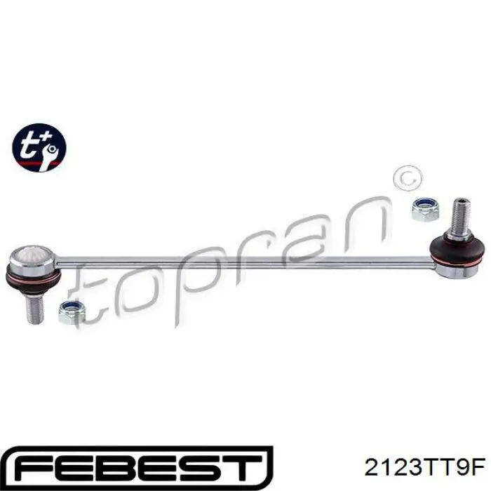 2123-TT9F Febest soporte de barra estabilizadora delantera