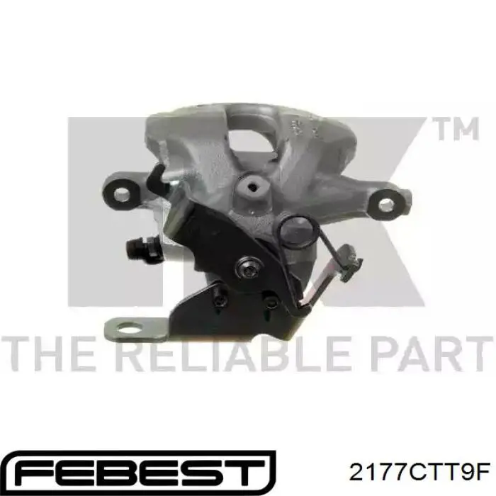 Comprar 2177CTT9F Febest Soporte de la pinza de freno delantera