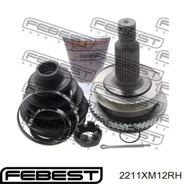 Junta homocinética interna delantera derecha 495822W650 Hyundai/Kia