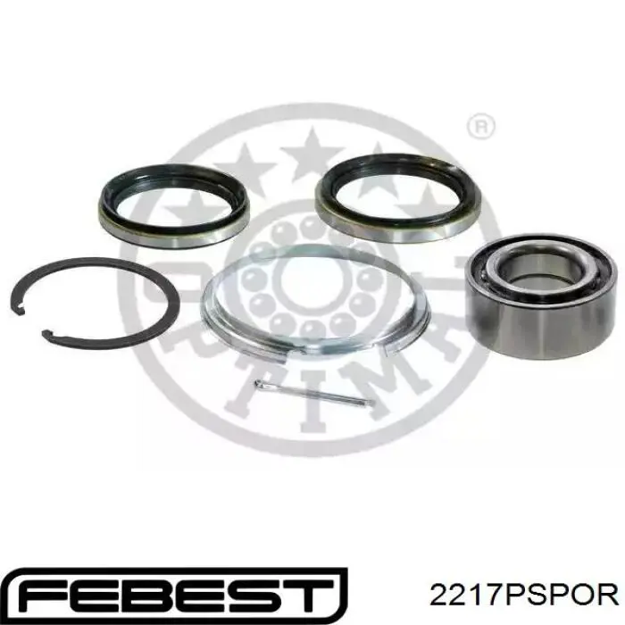 2217PSPOR Febest fuelle, árbol de transmisión delantero exterior