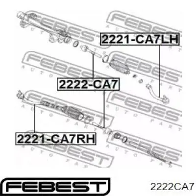 2222-CA7 Febest barra de acoplamiento