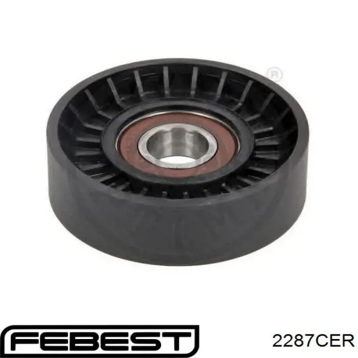 Polea tensora correa poli V 2287CER Febest