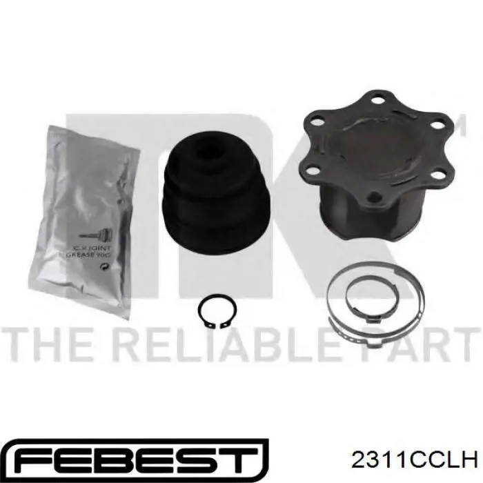 Comprar 2311CCLH Febest Junta homocinética interna delantera