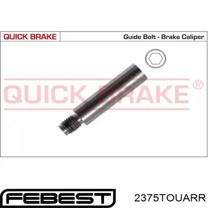 Kit de reparación de pinzas de freno trasero 7L0698671 VAG