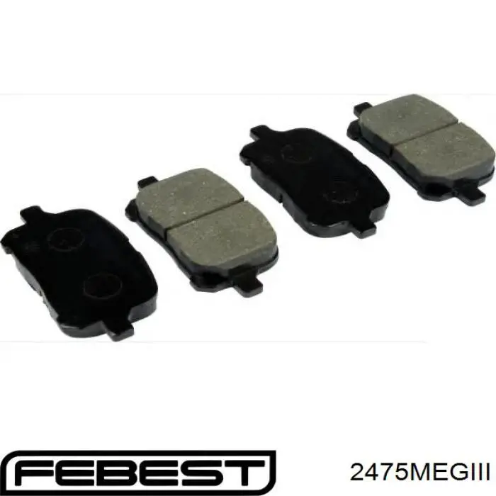 Juego de reparación, pinza de freno trasero Citroen C4 1 LA