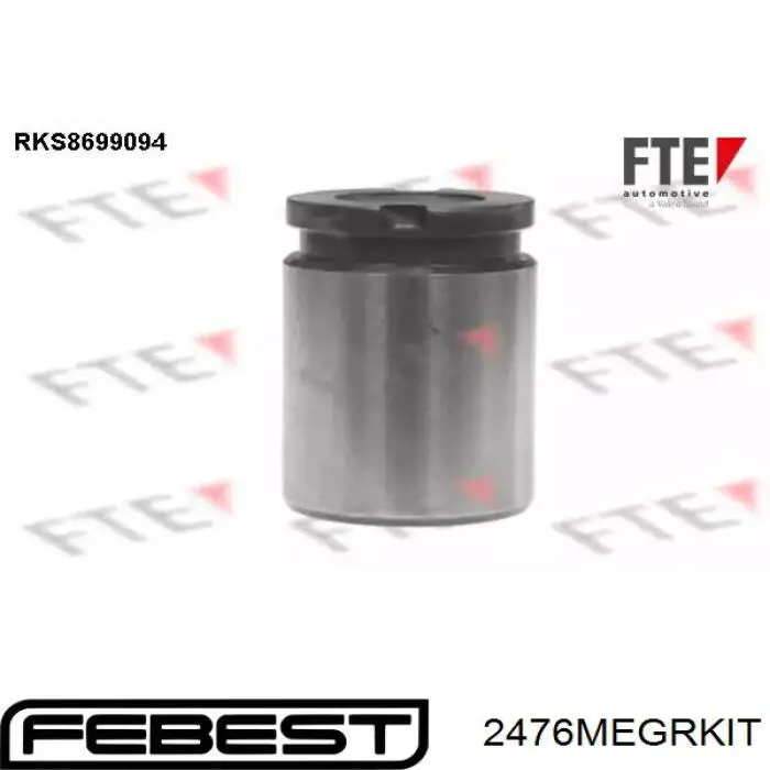 Kit de reparación de pinzas de freno trasero 209045 Budweg