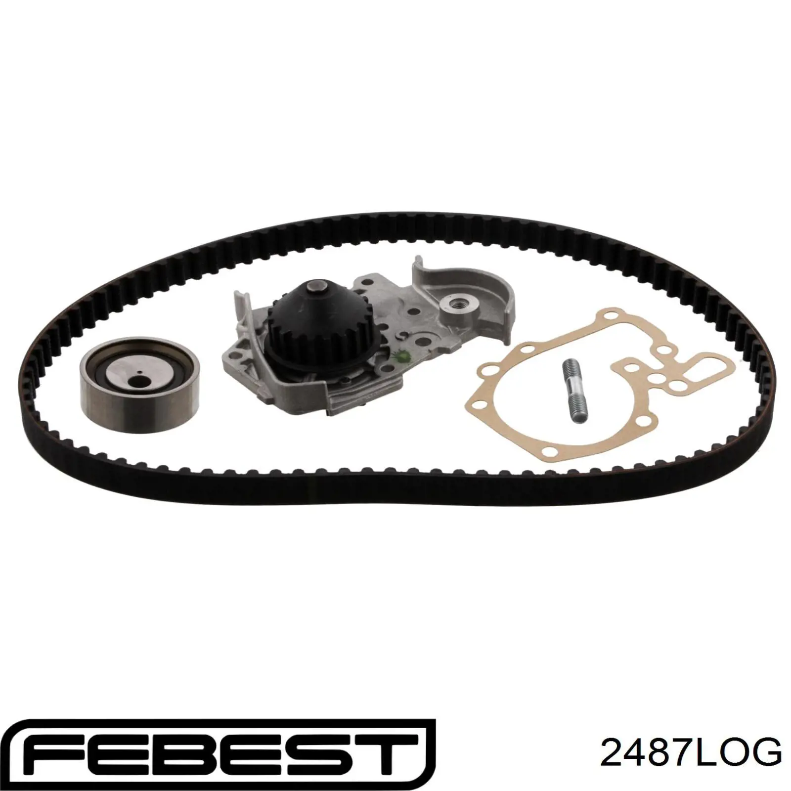 Comprar 2487LOG Febest Tensor correa distribución