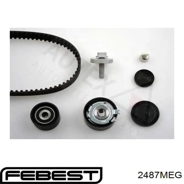Rodillo tensor cadena Febest 2487MEG