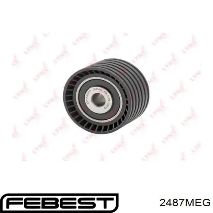 2487MEG Febest Rodillo de cadena