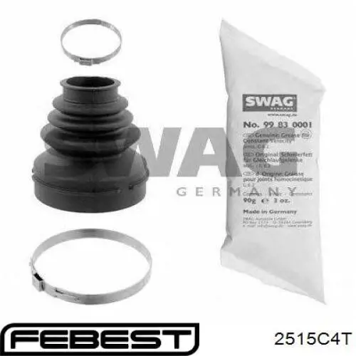 Fuelle, semieje delantero interior Febest 2515C4T