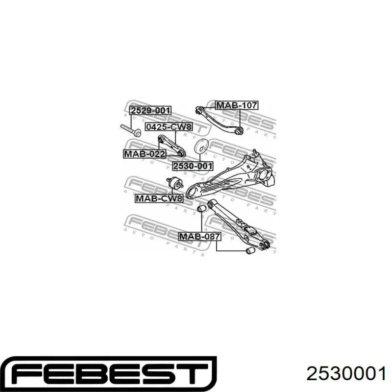 518130 Peugeot/Citroen arandela cámber alineación excéntrica, eje trasero, inferior, interior