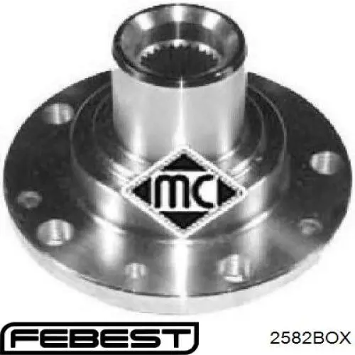 Buje de rueda Febest 2582BOX