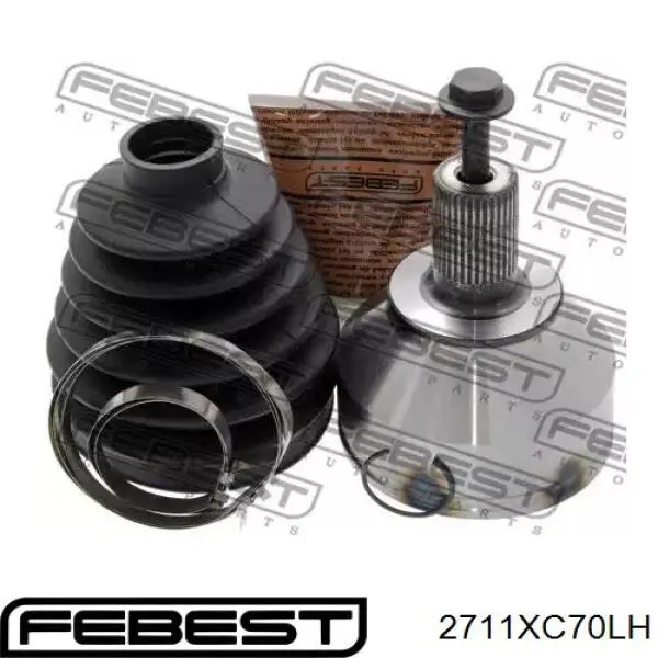 Junta homocinética exterior delantera Febest 2711XC70LH precio, desde 46,75 EUR