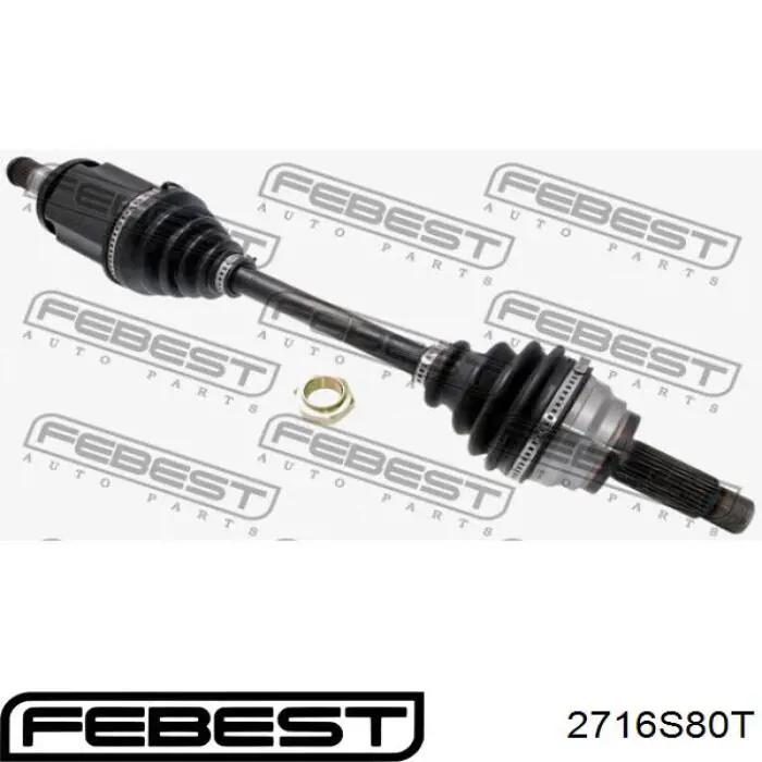 Trípode interior Febest 2716S80T