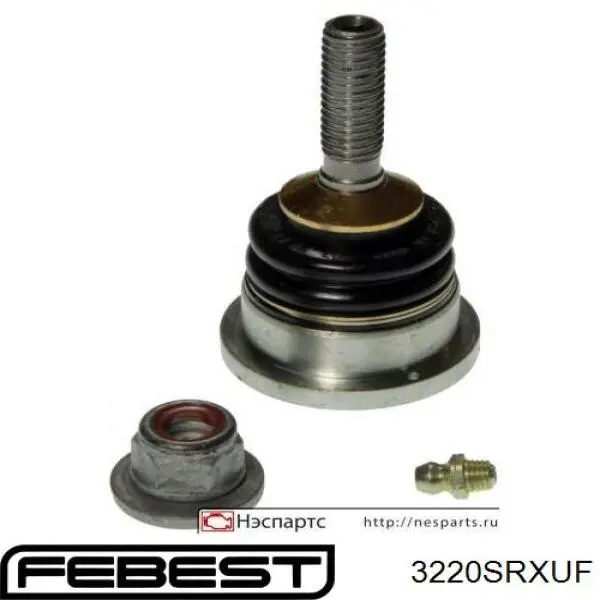 Rótula de suspensión 3220SRXUF Febest