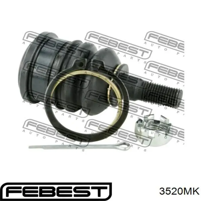 Rótula inferior de suspensión Febest 3520MK precio, desde 11,07 EUR