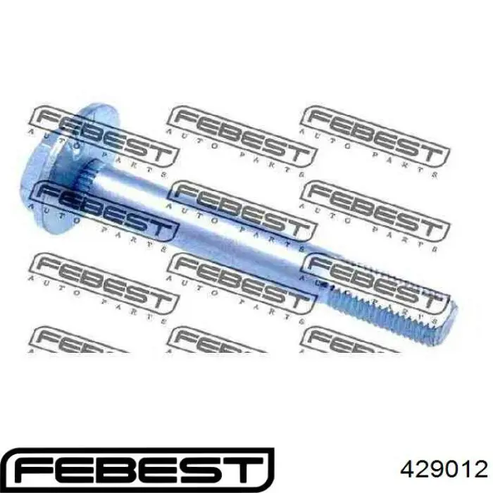 429012 Febest Perno de fijación del brazo inferior delantero