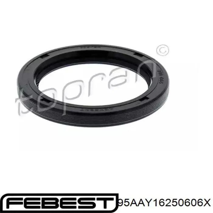 95AAY-16250606X Febest anillo reten palanca selectora, caja de cambios