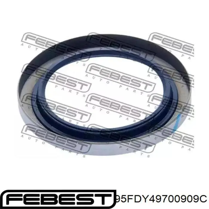 Retén interior del semieje trasero Musashi T1086 precio, desde 5,55 EUR