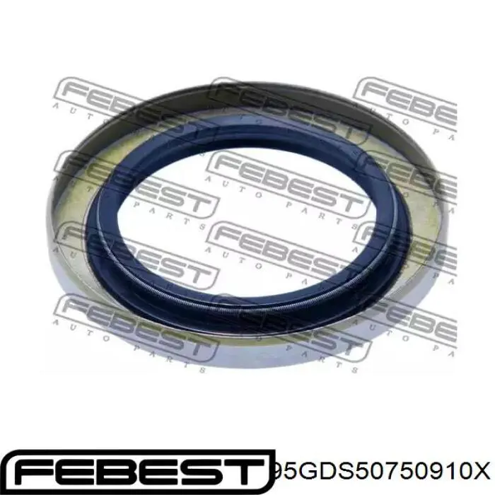 Retén exterior del semieje trasero F4182 Musashi