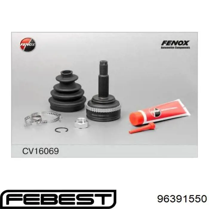 Junta homocinética exterior delantera Chevrolet Aveo 2 T250, T255