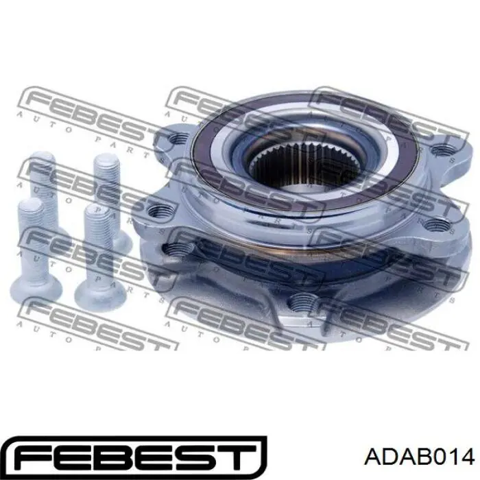 Buje de mangueta trasera ADAB014 Febest
