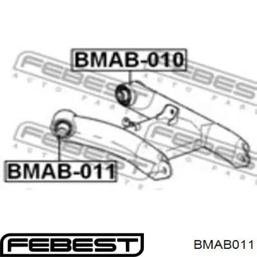 Comprar BMAB011 Febest Buje del brazo inferior trasero