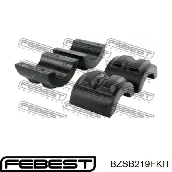 Soporte estabilizador, Eje delantero Febest BZSB219FKIT