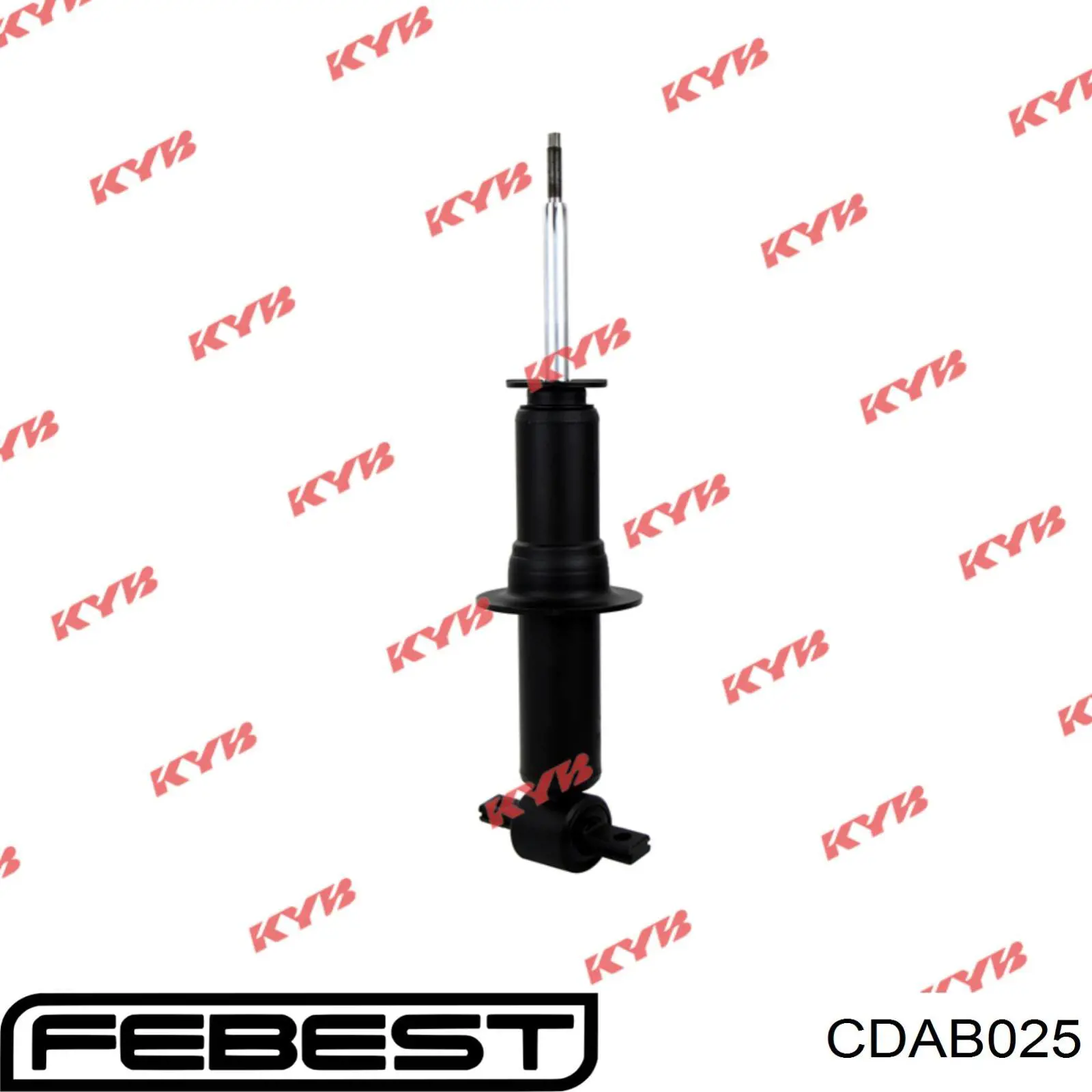 CDAB-025 Febest silentblock de amortiguador delantero