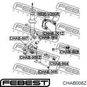 CHAB-006Z Febest silentblock de mangueta trasera