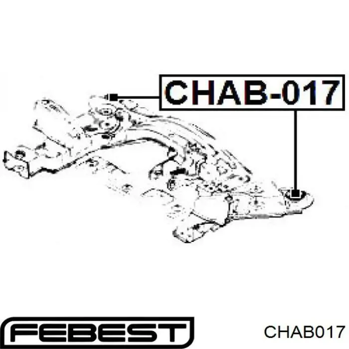 Suspensión, cuerpo del eje trasero para Chevrolet Lacetti (J200)