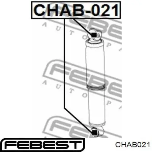CHAB-021 Febest silentblock de amortiguador trasero