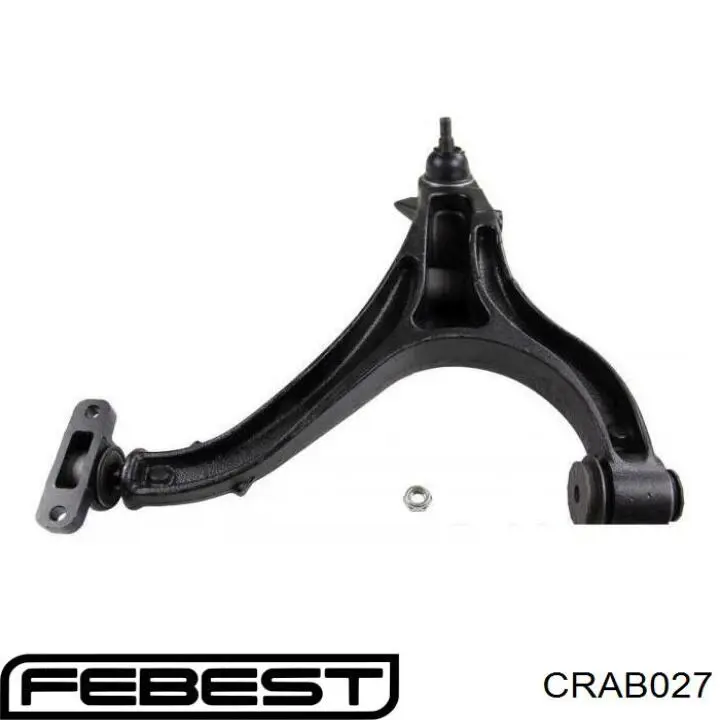 Silentblock del brazo de suspensión CRAB027 Febest