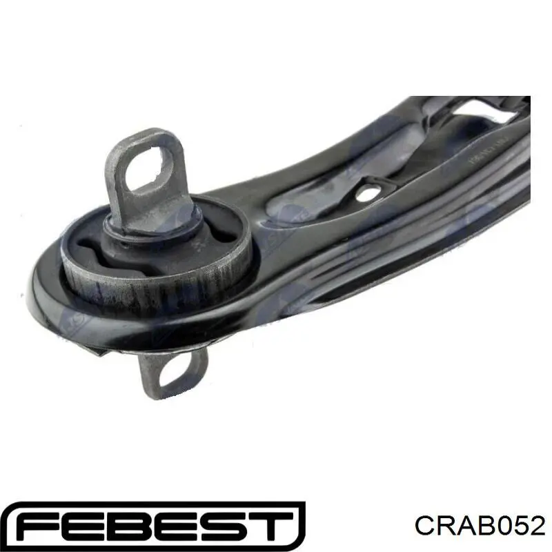 Buje delantero del brazo longitudinal trasero Febest CRAB052