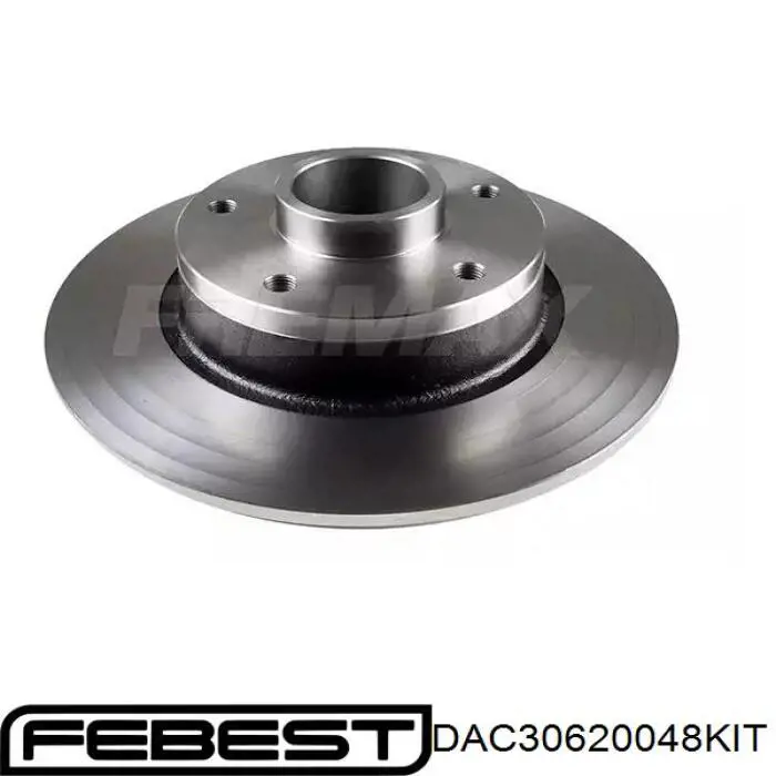 Cojinete de rueda trasero Renault DUSTER 2 HM