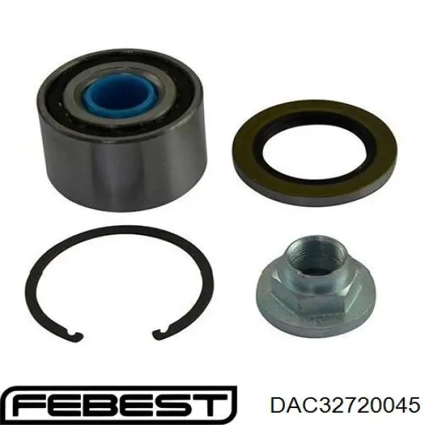 Cojinete de rueda delantero KK12046 Japan Parts
