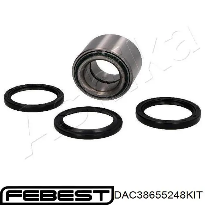 DAC38655248KIT Febest sello de aceite cubo trasero exterior