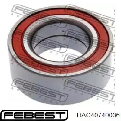 Cojinete de rueda delantero DAC40740036 Febest