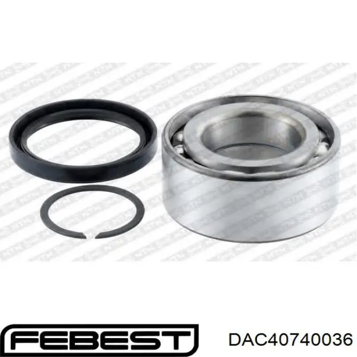 DAC40740036 Febest cojinete de rueda delantero