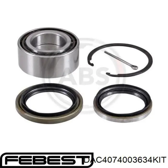 Rodamiento de rueda delantero Mitsubishi MR519097