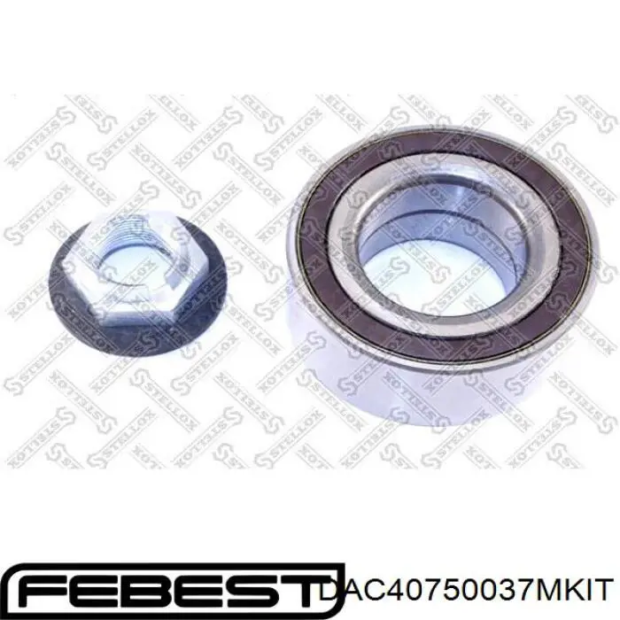 DAC40750037MKIT Febest cojinete de rueda delantero