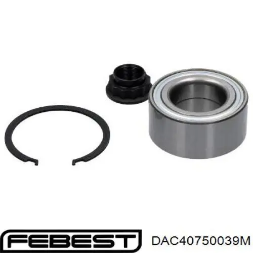 Comprar DAC40750039M Febest Cojinete de rueda delantero