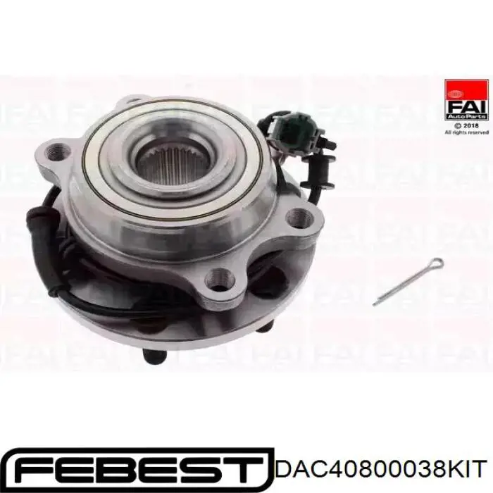 Cojinete de rueda VKBA3995 SKF