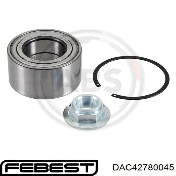 Comprar DAC42780045 Febest Cojinete de rueda delantero