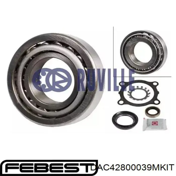 Comprar DAC42800039MKIT Febest Cojinete de rueda delantero