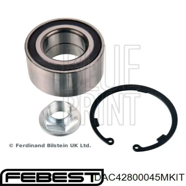 DAC42800045MKIT Febest cojinete de rueda delantero