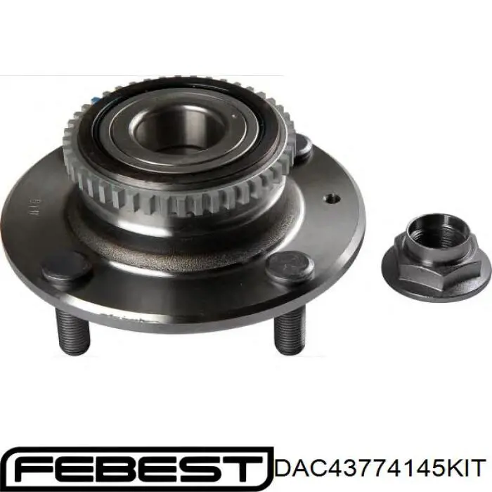 DAC43774145-KIT Febest cojinete de rueda delantero