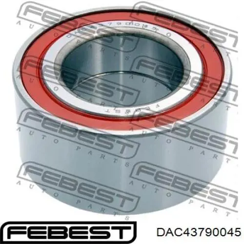 DAC43790045 Febest cojinete de rueda trasero