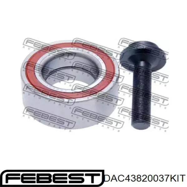 DAC43820037-KIT Febest cojinete de rueda trasero