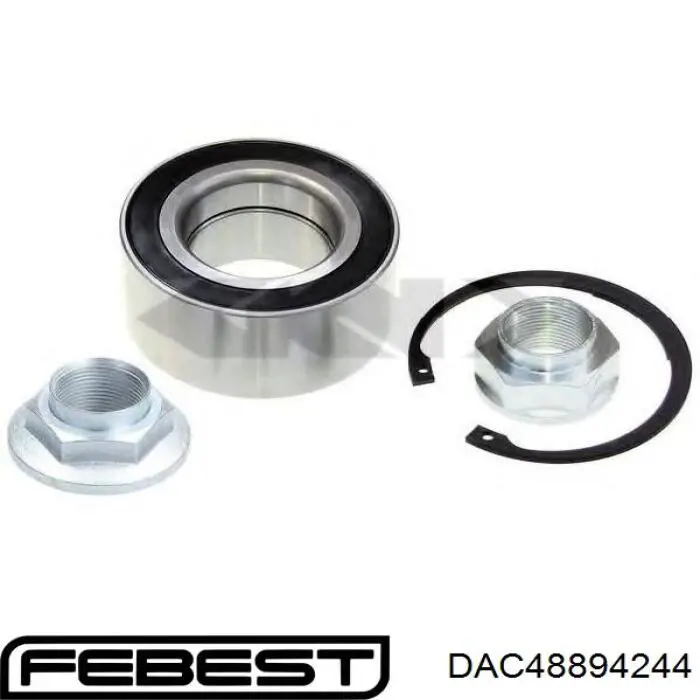 DAC48894244 Febest cojinete de rueda delantero